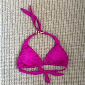 Vix Purple Halter Bikini Top